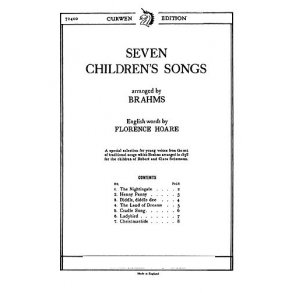 Johannes Brahms: Seven Children's Songs (Unison)