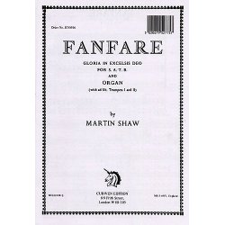Martin Shaw: Fanfare Gloria In Excelsis Deo