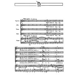 Martin Shaw: With A Voice Of Singing (SATB/Organ)