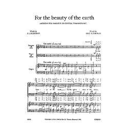 Eric Thiman: For The Beauty Of The Earth