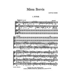 Matyas Seiber: Missa Brevis (Latin)