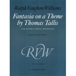 Ralph Vaughan Williams: Fantasia On A Theme By Thomas Tallis - New Edition Score (Double String Orchestra)