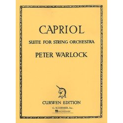 Peter Warlock: Capriol Suite (Score And Parts)