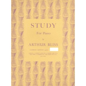 Arthur Bliss: Study For Piano