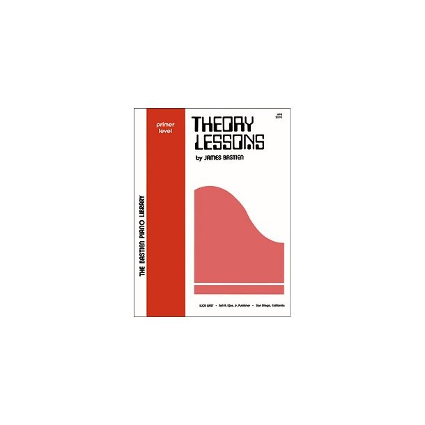 Bastien Piano Library Theory Lessons Primer
