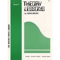 Bastien Piano Library: Theory Lessons Level 3
