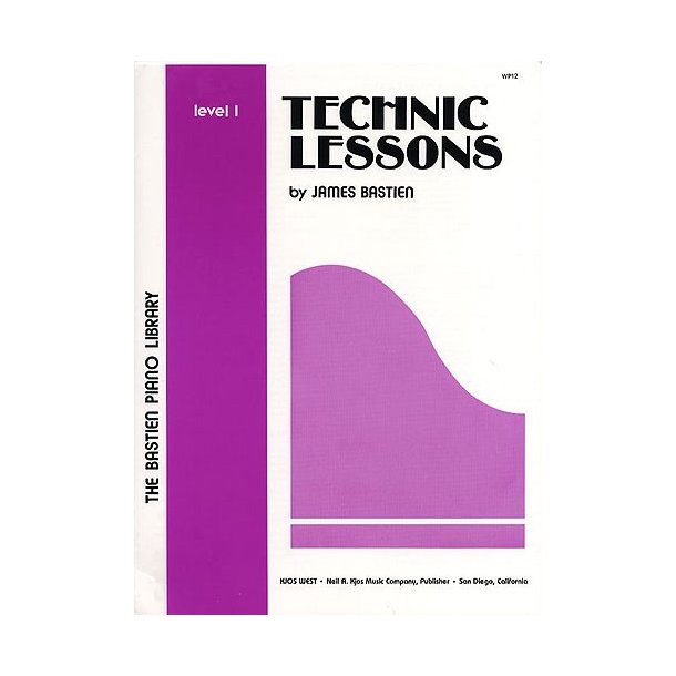 Bastien Piano Library: Technic Lessons Level 1