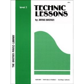 The Bastien Piano Library: Technic Lessons Level 3