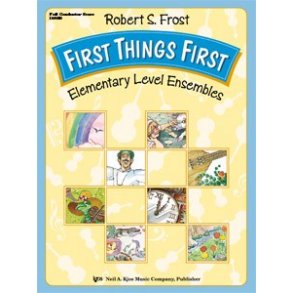 Robert Frost: First Things First (Score)