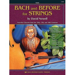 Bach And Before For Strings Violin