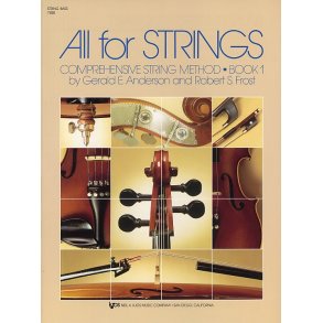 All For Strings Book 1 String Bass