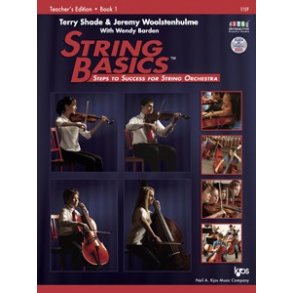 SHADE/WOOLSTENHULME STRING BASICS TEACHERS EDITION BOOK 1 BK