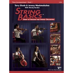 SHADE/WOOLSTENHULME STRING BASICS PIANO ACCOMPANIMENT BOOK 1 PFA BK