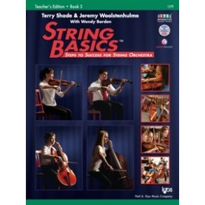 Terry Shade/Jeremy Woolstenhulme: String Basics - Steps To Success For String Orchestra – Book 3 – Teacher Edition
