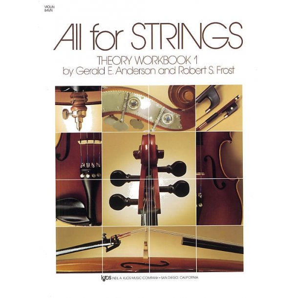 All For Strings Theory Workbook 1 Violin