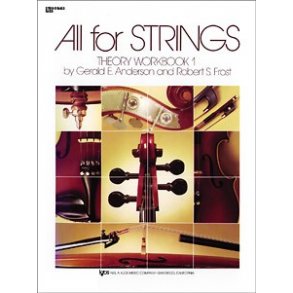 All For Strings Theory Workbook 1 Cello