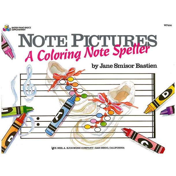Note Pictures: A Coloring Note Speller