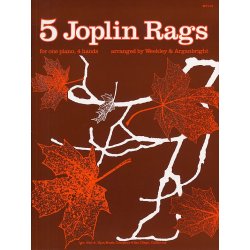 Five Joplin Rags For Piano Duet