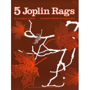Five Joplin Rags For Piano Duet