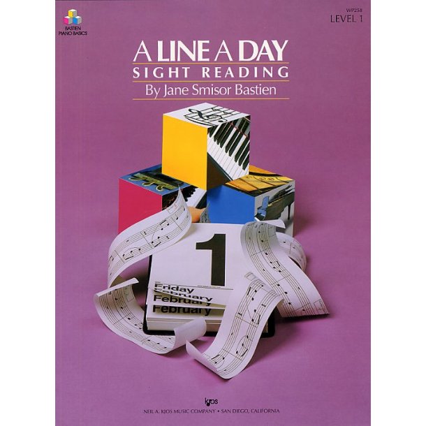 A Line A Day Sight Reading: Level 1