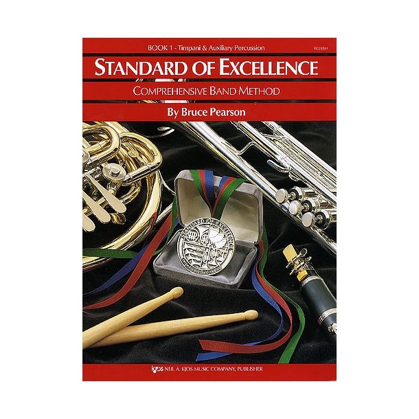 Standard Of Excellence: Comprehensive Band Method Book 1 (Timpani And Auxiliary Percussion)