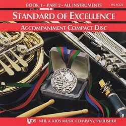 Standard Of Excellence: Comprehensive Band Method Book 1 - Part 2 (Accompaniment CD)