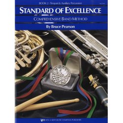 Standard Of Excellence Book 2 Timpani &amp; Auxiliary