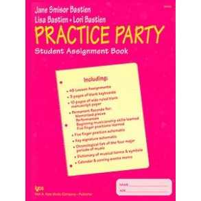 Jane Bastien: Practice Party - Student Assignment Book