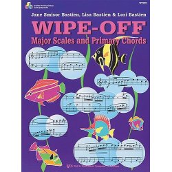 Bastien Piano Basics: Wipe-off Major Scales &amp; Primary Chords
