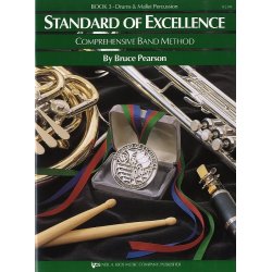 Standard Of Excellence Book 3 - Drums &amp; Mallet Percussion