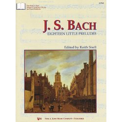 Master Composer Library: J. S. Bach - Eighteen Little Preludes