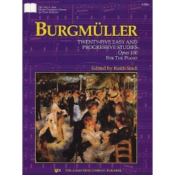 Friedrich Burgmuller: 25 Easy And Progressive Studies Op.100 (Kjos Edition)