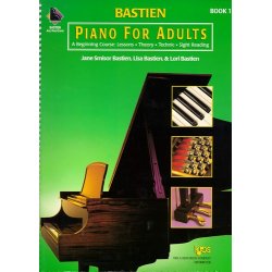 Bastien Piano For Adults: Book 1