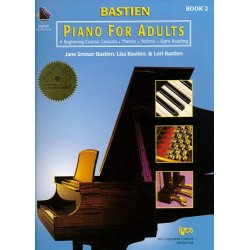 Bastien Piano For Adults Book 2 With CD