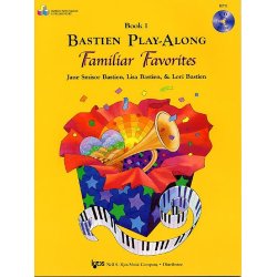 Bastien Play-along: Familiar Favorites Book 1