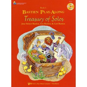 Bastien Play-Along Treasury Of Solos: Book 1