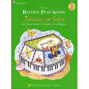 Bastien Play-Along Treasury Of Solos: Book 2