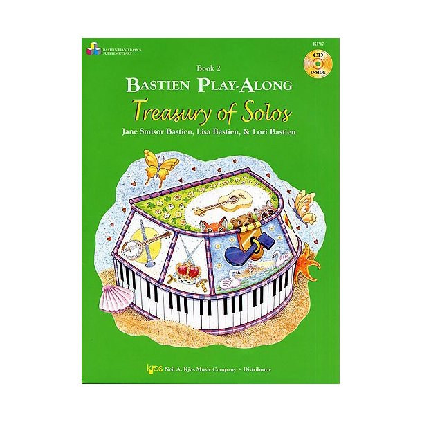 Bastien Play-Along Treasury Of Solos: Book 2