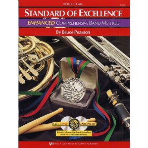 Standard Of Excellence: Enhanced Comprehensive Band Method Book 1 (Flute)
