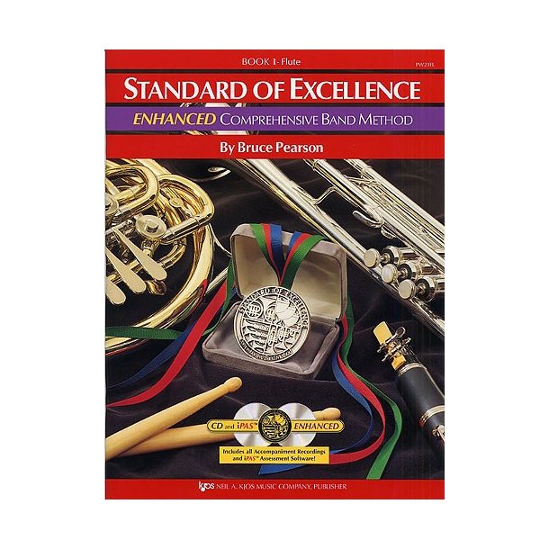 Standard Of Excellence: Enhanced Comprehensive Band Method Book 1 (Flute)