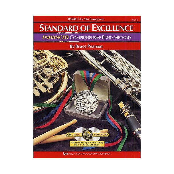 Standard Of Excellence: Enhanced Comprehensive Band Method Book 1 (E-Flat Alto Saxophone)
