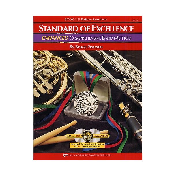 Standard Of Excellence: Enhanced Comprehensive Band Method Book 1 (E-Flat Baritone Saxophone)