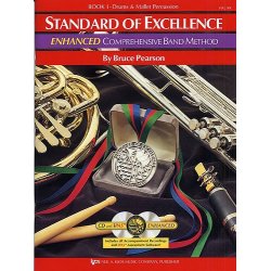 Standard Of Excellence: Enhanced Comprehensive Band Method Book 1 (Drums/Mallet Percussion)