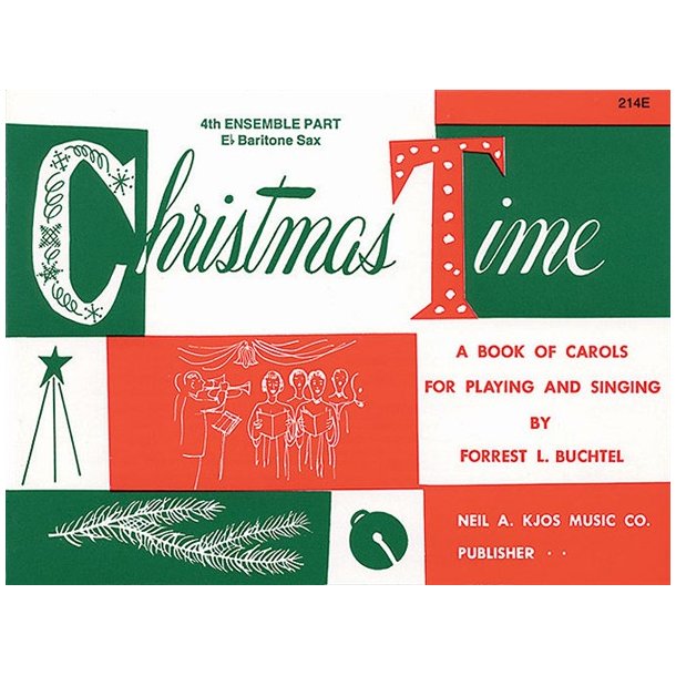 Christmas Time-4th Ensemble Bar Sax Book