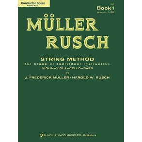 Muller-rusch String Method Book 1-score/Piano