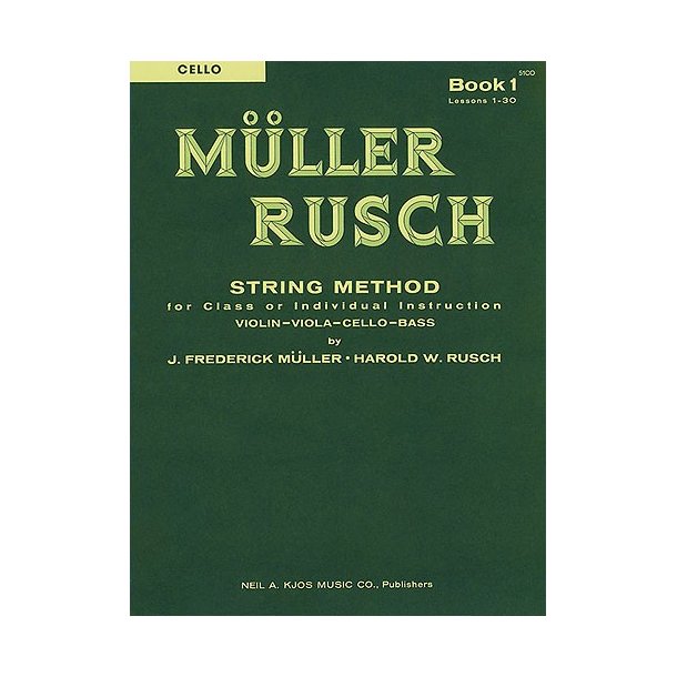 Muller-rusch String Method Book 1-violin