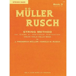 Muller-rusch String Method Book 3-violin