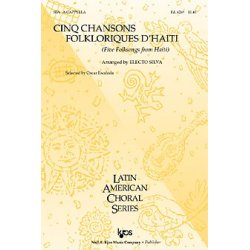 Cinq Chansons Folkloriques d'Haiti