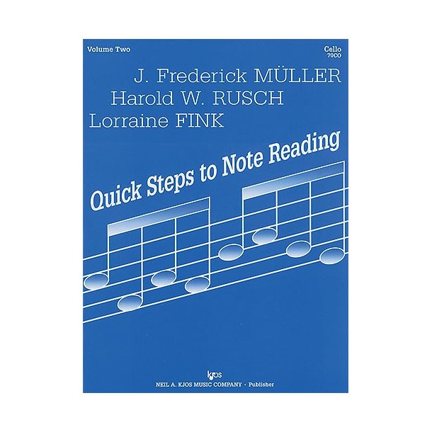 Quick Steps To Notereading, Vol 2, Violin