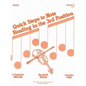 Quick Steps To Notereading, Vol 4, Violin